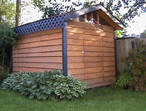 Use storage shed plans to make your own garden shed