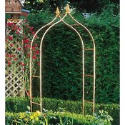 Interesting copper arbor with nice accents