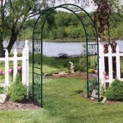 Vintage metal arbor