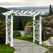 large pergola arbor