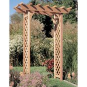 Nice cedar style pergola