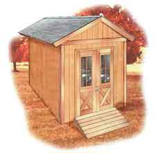 You can download this free 12x8 wood shed plan now